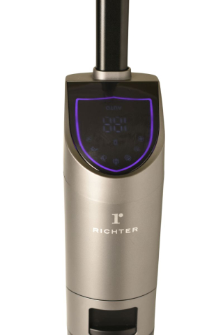 VA3-S – Kabelloser Nass-, Trocken- und Dampfsauger digital display