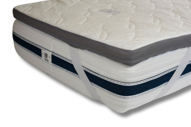 Richter topper on mattress