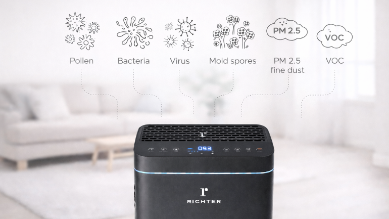 Hatékony védelem allergének és szennyeződések ellen