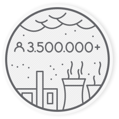 A kültéri légszennyezés évente több, mint 3,5 millió ember haláláért felelős világszerte.